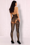 Livia Corsetti Amer Bodystocking Black - Angel Lingerie UK