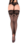 Ballerina 557 Hold Ups Black - Angel Lingerie UK