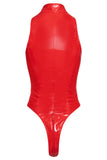 Black Level Red Vinyl Body - Angel Lingerie UK