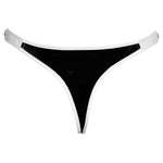 Black Level Vinyl String - Angel Lingerie UK