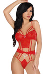 CoFashion Kamona Red Body - Angel Lingerie UK