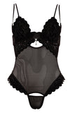 Cottelli Lingerie Rhinestone String Body - Angel Lingerie UK