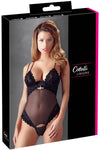 Cottelli Lingerie Rhinestone String Body - Angel Lingerie UK