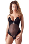 Cottelli Lingerie Rhinestone String Body - Angel Lingerie UK