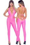 Cottelli Party Pink Jumpsuit - Angel Lingerie UK