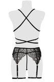 Grey Velvet Erotick Set 3 - Angel Lingerie UK