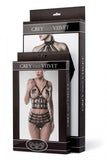 Grey Velvet Negligee - Angel Lingerie UK