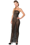 Guilty Pleasure Datex Long Tube Dress - Angel Lingerie UK