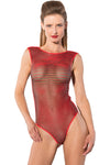 Guilty Pleasure Red Datex Body - Angel Lingerie UK