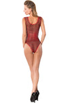 Guilty Pleasure Red Datex Body - Angel Lingerie UK