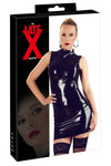 LATE-X Black Latex Dress - Angel Lingerie UK