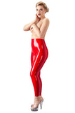 LATE-X Red Latex Leggings - Angel Lingerie UK