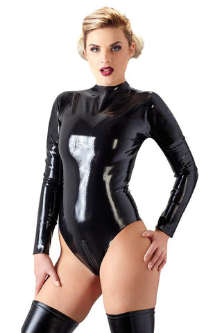 LATE-X Latex Body Black - Angel Lingerie UK