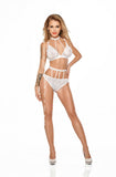 Me Seduce Dotty Set White - Angel Lingerie UK