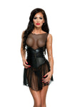 Me Seduce Xymena Dress Black - Angel Lingerie UK