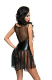 Me Seduce Xymena Dress Black - Angel Lingerie UK