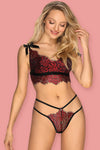 Obsessive RedEssia Lingerie Set - Angel Lingerie UK