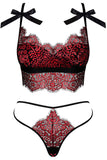 Obsessive RedEssia Lingerie Set - Angel Lingerie UK