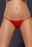 Obsessive Luiza Thong Red - Angel Lingerie UK