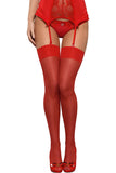 Obsessive Red Stockings S800 - Angel Lingerie UK