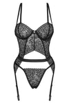 Obsessive Yaskana Basque Lingerie Set - Angel Lingerie UK