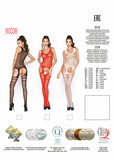 Passion BS038 Bodystocking Red - Angel Lingerie UK