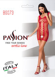 Passion Bodystocking BS073 Red - Angel Lingerie UK