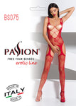 Passion Bodystocking BS075 Red - Angel Lingerie UK