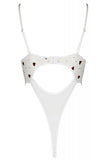 Passion Lovelia Body White - Angel Lingerie UK