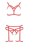 Passion Magali Set Red - Angel Lingerie UK