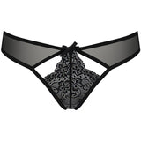 Passion Verita Thong Black - Angel Lingerie UK