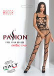 Passion Bodystocking BS058 White - Angel Lingerie UK