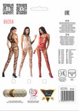 Passion Bodystocking BS058 Red - Angel Lingerie UK