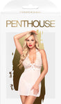 Penthouse Sweet and Spicy Chemise White - Angel Lingerie UK