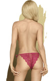 Penthouse Too Hot To Be Real Panties Wine - Angel Lingerie UK