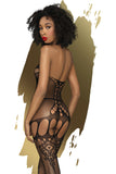 Penthouse Fancy Me Bodystocking Black - Angel Lingerie UK