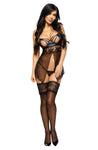 Beauty Night Shaina Chemise - Angel Lingerie UK