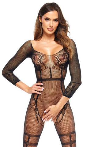 Beauty Night Lorna Bodystocking - Angel Lingerie UK