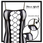 Livia Corsetti Almas Bodystocking Black - Angel Lingerie UK
