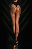 Black Secret BS103 Tights - Angel Lingerie UK