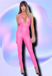 Cottelli Party Pink Jumpsuit - Angel Lingerie UK