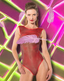 Guilty Pleasure Red Datex Body - Angel Lingerie UK