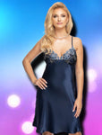 Irall Elodie Nightdress Navy - Angel Lingerie UK