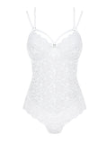 Obsessive White Teddy - Angel Lingerie UK