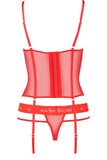 Passion Kyouka Corset Red - Angel Lingerie UK