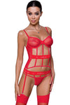 Passion Kyouka Corset Red - Angel Lingerie UK