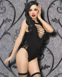 Penthouse Hotter Than Hell Teddy, Stockings - Angel Lingerie UK